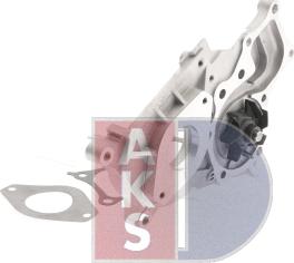 AKS Dasis 570655N - Water Pump autospares.lv