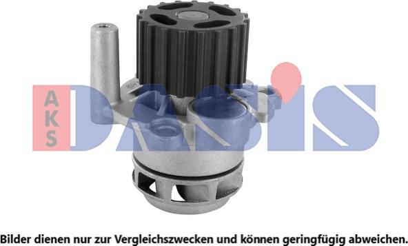 AKS Dasis 570054N - Water Pump autospares.lv