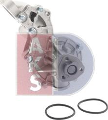 AKS Dasis 570009N - Water Pump autospares.lv