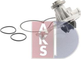 AKS Dasis 570004N - Water Pump autospares.lv