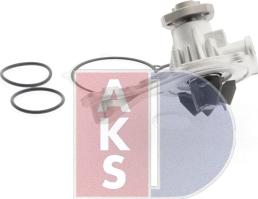 AKS Dasis 570004N - Water Pump autospares.lv