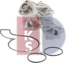 AKS Dasis 570004N - Water Pump autospares.lv