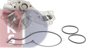 AKS Dasis 570004N - Water Pump autospares.lv