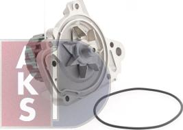 AKS Dasis 570198N - Water Pump autospares.lv