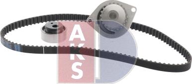 AKS Dasis 570349N - Water Pump & Timing Belt Set autospares.lv