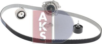 AKS Dasis 570344N - Water Pump & Timing Belt Set autospares.lv