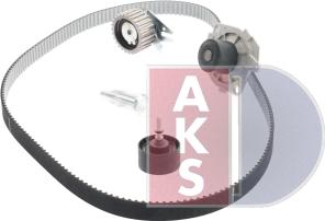 AKS Dasis 570344N - Water Pump & Timing Belt Set autospares.lv