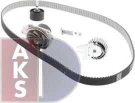 AKS Dasis 570344N - Water Pump & Timing Belt Set autospares.lv