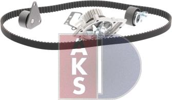 AKS Dasis 570345N - Water Pump & Timing Belt Set autospares.lv