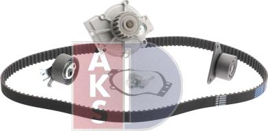 AKS Dasis 570345N - Water Pump & Timing Belt Set autospares.lv