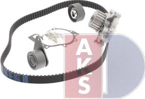 AKS Dasis 570345N - Water Pump & Timing Belt Set autospares.lv