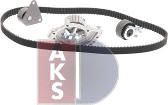 AKS Dasis 570345N - Water Pump & Timing Belt Set autospares.lv