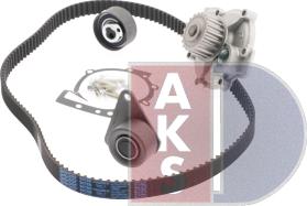 AKS Dasis 570345N - Water Pump & Timing Belt Set autospares.lv