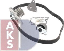 AKS Dasis 570345N - Water Pump & Timing Belt Set autospares.lv