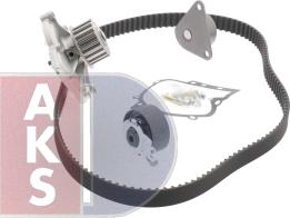 AKS Dasis 570345N - Water Pump & Timing Belt Set autospares.lv