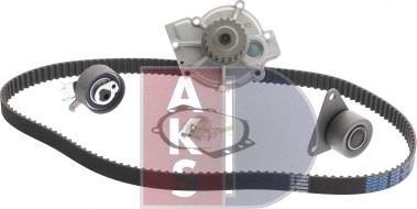 AKS Dasis 570345N - Water Pump & Timing Belt Set autospares.lv