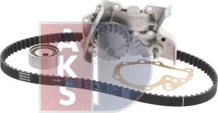 AKS Dasis 570346N - Water Pump & Timing Belt Set autospares.lv