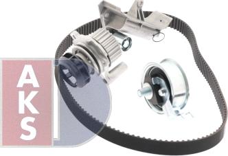 AKS Dasis 570340N - Water Pump & Timing Belt Set autospares.lv