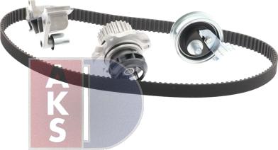 AKS Dasis 570340N - Water Pump & Timing Belt Set autospares.lv