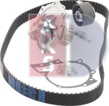 AKS Dasis 570341N - Water Pump & Timing Belt Set autospares.lv