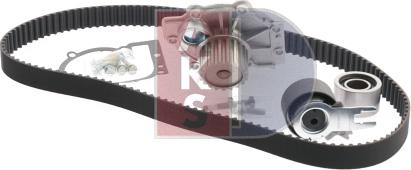 AKS Dasis 570341N - Water Pump & Timing Belt Set autospares.lv