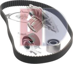 AKS Dasis 570341N - Water Pump & Timing Belt Set autospares.lv