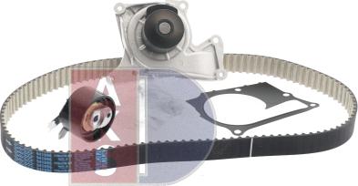 AKS Dasis 570343N - Water Pump & Timing Belt Set autospares.lv