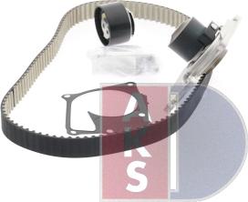 AKS Dasis 570343N - Water Pump & Timing Belt Set autospares.lv