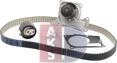 AKS Dasis 570343N - Water Pump & Timing Belt Set autospares.lv