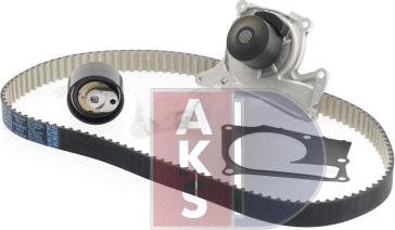 AKS Dasis 570343N - Water Pump & Timing Belt Set autospares.lv