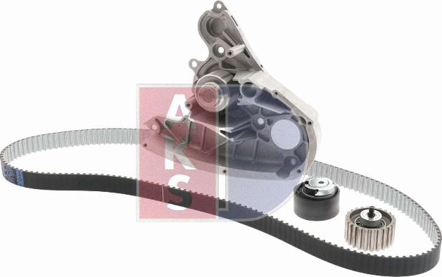 AKS Dasis 570342N - Water Pump & Timing Belt Set autospares.lv