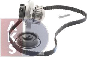 AKS Dasis 570350N - Water Pump & Timing Belt Set autospares.lv