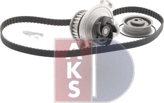 AKS Dasis 570350N - Water Pump & Timing Belt Set autospares.lv