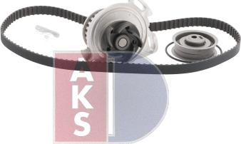 AKS Dasis 570350N - Water Pump & Timing Belt Set autospares.lv