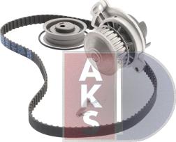 AKS Dasis 570350N - Water Pump & Timing Belt Set autospares.lv