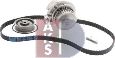 AKS Dasis 570350N - Water Pump & Timing Belt Set autospares.lv