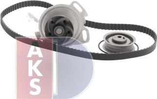 AKS Dasis 570350N - Water Pump & Timing Belt Set autospares.lv