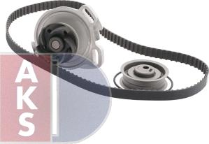 AKS Dasis 570350N - Water Pump & Timing Belt Set autospares.lv