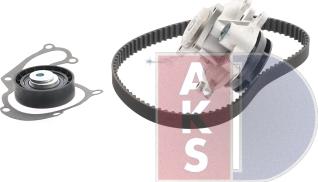 AKS Dasis 570351N - Water Pump & Timing Belt Set autospares.lv