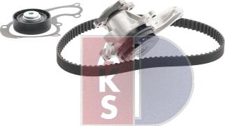 AKS Dasis 570351N - Water Pump & Timing Belt Set autospares.lv