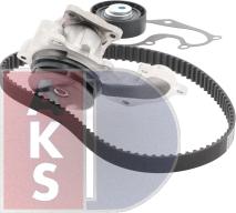 AKS Dasis 570351N - Water Pump & Timing Belt Set autospares.lv