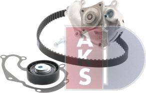 AKS Dasis 570351N - Water Pump & Timing Belt Set autospares.lv