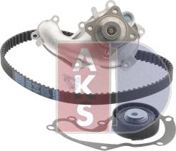 AKS Dasis 570351N - Water Pump & Timing Belt Set autospares.lv