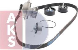 AKS Dasis 570358N - Water Pump & Timing Belt Set autospares.lv