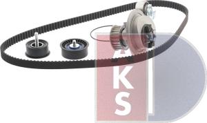 AKS Dasis 570358N - Water Pump & Timing Belt Set autospares.lv