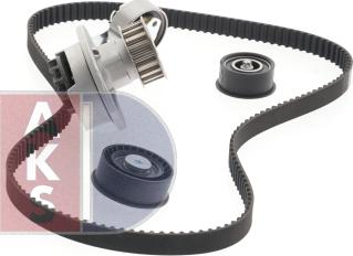 AKS Dasis 570352N - Water Pump & Timing Belt Set autospares.lv