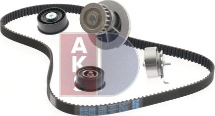 AKS Dasis 570352N - Water Pump & Timing Belt Set autospares.lv