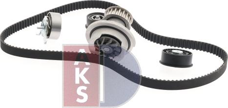 AKS Dasis 570352N - Water Pump & Timing Belt Set autospares.lv