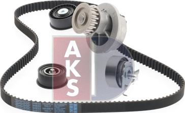 AKS Dasis 570352N - Water Pump & Timing Belt Set autospares.lv