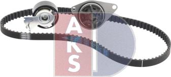 AKS Dasis 570360N - Water Pump & Timing Belt Set autospares.lv